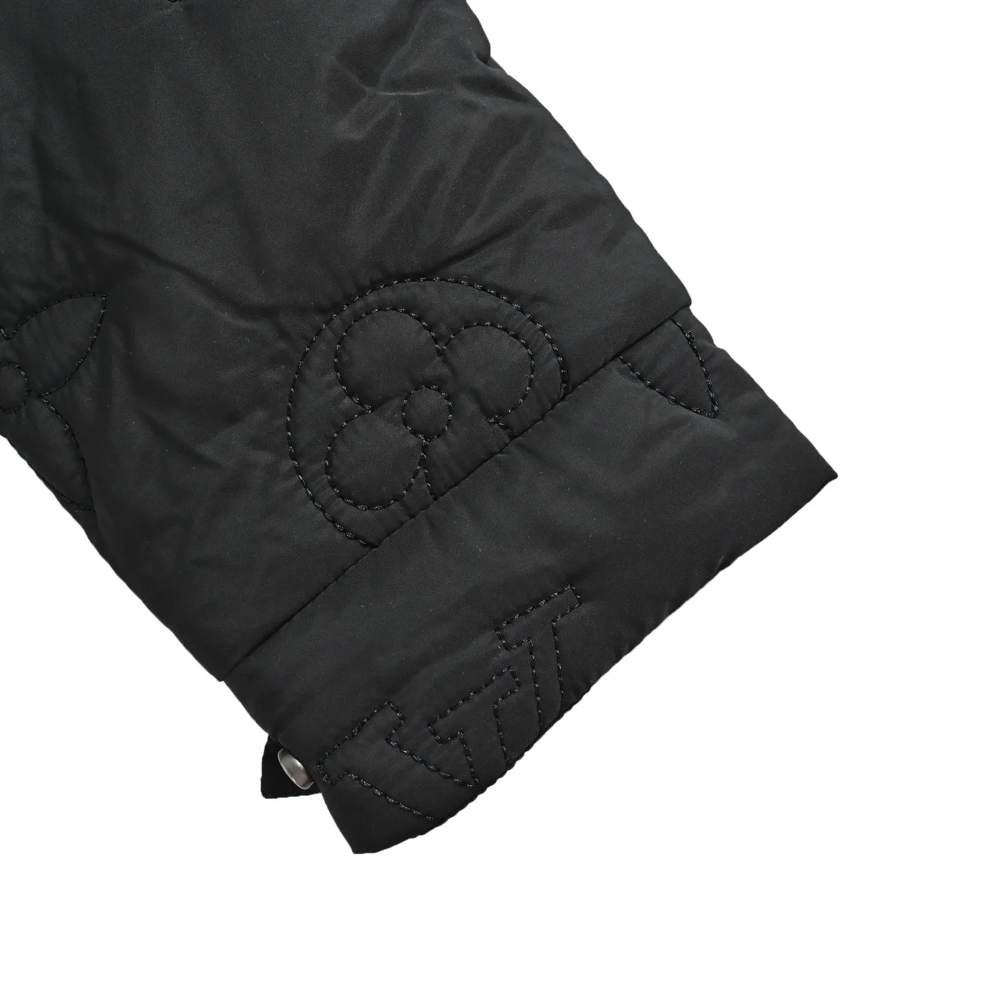 Louis Vuitton/Louis Vuitton Presbyopia light soft quilted belted jacket cotton coat